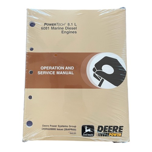 John deere powertech 6081 - deere, 8.1l